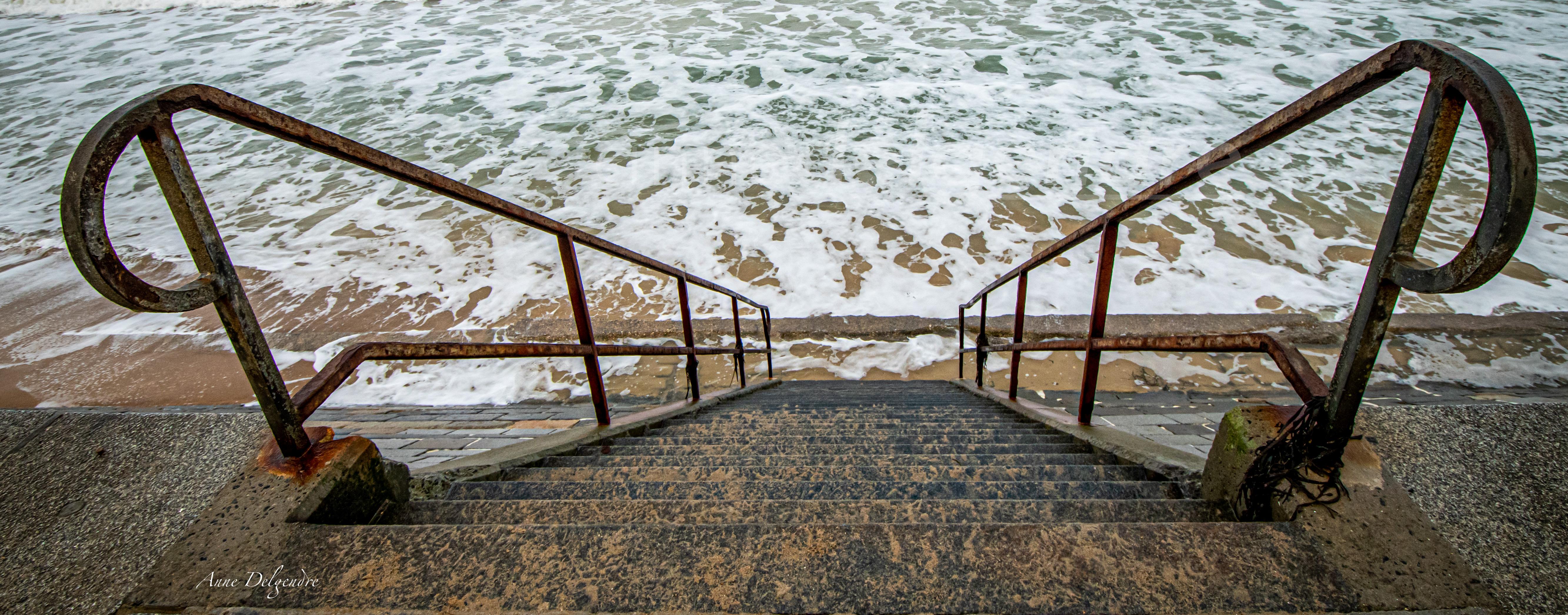Descendre à la plage